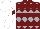 Silk - Burgundy, silver diamonds, burgundy bars and diamond on white slvs, white cap