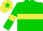 Silk - Big-green body, yellow hoop, big-green arms, yellow armlets, yellow cap, big-green star