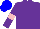 Silk - Purple, pink armbands, blue cap