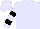 Silk - Lavender, black bars on sleeves