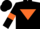 Silk - Black, Orange inverted triangle and armlets