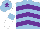 Silk - Light blue, purple chevrons, white sleeves, light blue armlets, light blue cap, purple star