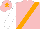 Silk - Pink, orange sash, white sleeves, pink cap, orange star