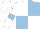 Silk - White, light blue quartered, light blue armbands, white cap