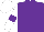 Silk - Purple, lilac band, white sleeves, purple armbands, white cap