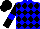 Silk - Blue-light body, black diamonds, black arms, blue-light armlets, black cap