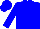 Silk - Blue-light body, big-blue checked, blue-light arms, blue-light cap, big-blue diamond