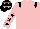 Silk - Pink, black epaulets, pink sleeves, black stars, black cap, pink stars