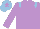 Silk - Mauve, light blue epaulets, light blue cap, mauve star