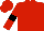 Silk - Red, black pannel, black armlets, red cap