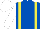 Silk - Royal blue, yellow braces, white sleeves & cap