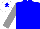 Silk - Blue-light body, grey arms, white cap, blue-light star