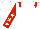 Silk - White, red epaulets, red sleeves, white stars