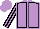Silk - Mauve body, black seams, mauve arms, black striped, mauve cap