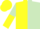 Silk - Yellow and Light Green (halved), sleeves reversed, Yellow cap