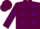 Silk - MAROON, purple spots, purple diamonds on sleeves, maroon cap