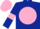 Silk - Dark Blue, Pink disc, armlets and Pink cap