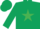 Silk - Dark Green, Emerald Green star