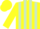 Silk - Yellow and Light Green stripes, Yellow sleeves and cap