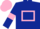 Silk - Dark Blue, Pink hollow box, armlets and cap
