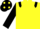 Silk - Yellow, Black epaulets and sleeves, Black cap, Yellow spots