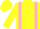 Silk - Fluorescent Yellow, Pink Braces and