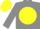 Silk - grey, Yellow disc, Yellow Cap