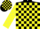 Silk - Black, Yellow Lemon, Yellow Blocks on