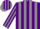 Silk - Purple and Grey stripes