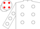 Silk - White, Red spots, White spots on Red