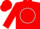 Silk - Red, 'R' in White Circle