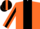 Silk - Fluorescent Orange, Black Panel, Black