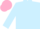Silk - Light Blue, Pink Emblem, Pink Cap