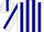Silk - White, Navy Blue Stripes, White Stripe