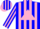 Silk - Blue, Pink Triangle Panels