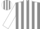 Silk - Grey, white stripes on sleeves, white