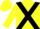 Silk - Yellow, black cross belts