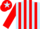 Silk - Light Blue and Red stripes, Red sleeves, Red cap, Light Blue star