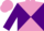 Silk - Mauve and Purple diabolo, Purple sleeves, Mauve cap