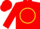 Silk - Red, Yellow Circle 'H', Red and Yellow