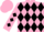 Silk - Pink, Black Diamonds