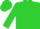Silk - LIME GREEN, green ' FR ' on pink