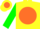 Silk - Yellow, Orange disc, Green Sleeves
