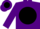 Silk - Purple, Purple V on Black disc, Black