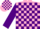 Silk - Pink, Purple Blocks, Purple Sleeves