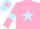 Silk - Pink, Light Blue star and armlets, Light Blue cap, Pink star