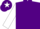 Silk - PURPLE, white sleeves, purple cap, white star
