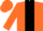 Silk - ORANGE, black panel, orange cap