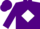 Silk - Purple, White Diamond, Green 'A', Purple