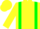 Silk - Yellow, Green G and Braces, Green